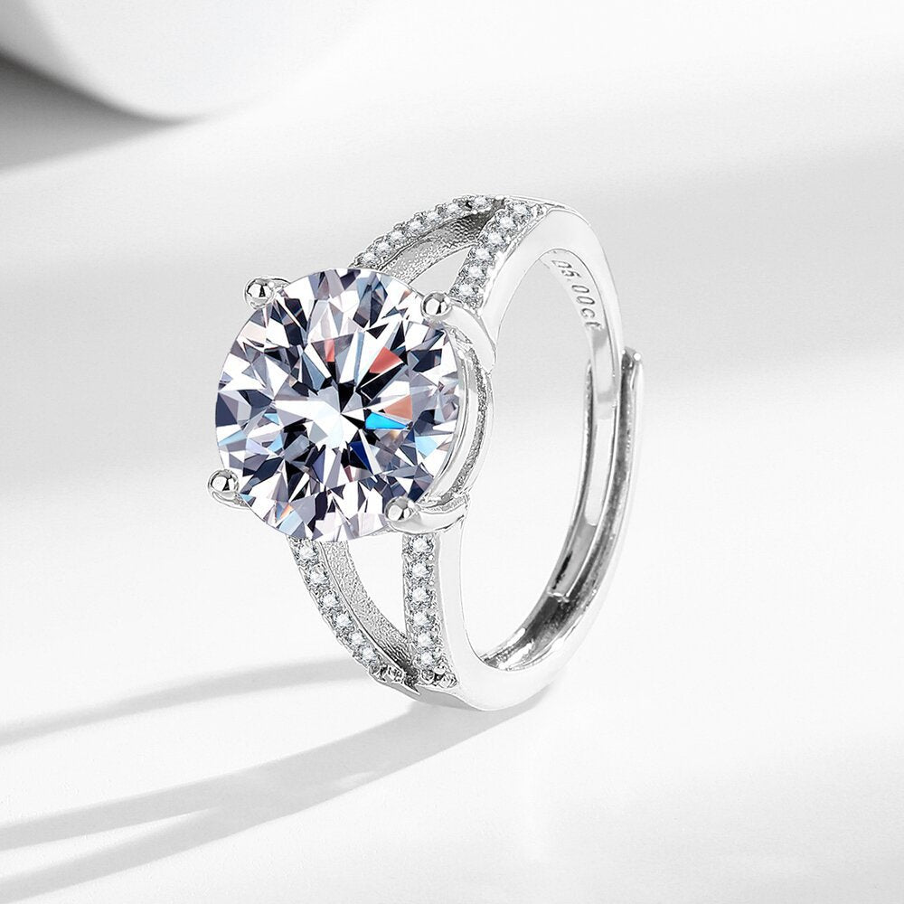 Lumière Charm Ring on a clean background