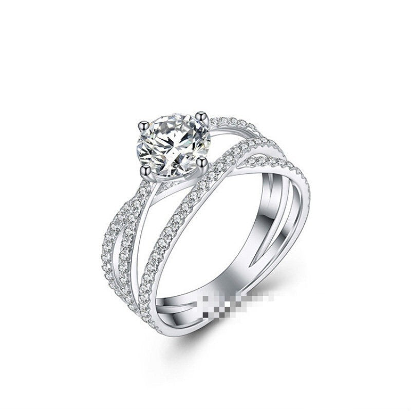 Lumière Charm Ring on a clean background