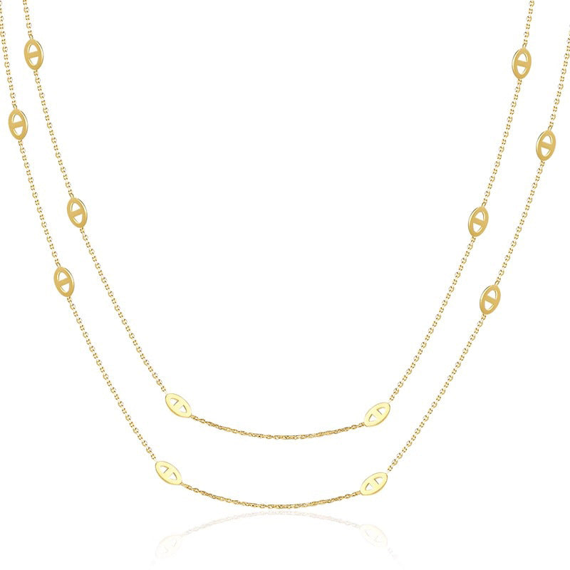 Camille Modern Layered Necklace