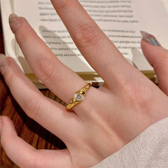Marielle Starburst Adjustable Ring
