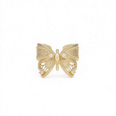 Marielle Vintage-Inspired Butterfly Ring