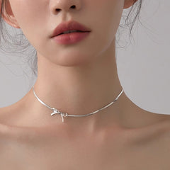 Nadine Bow Necklace