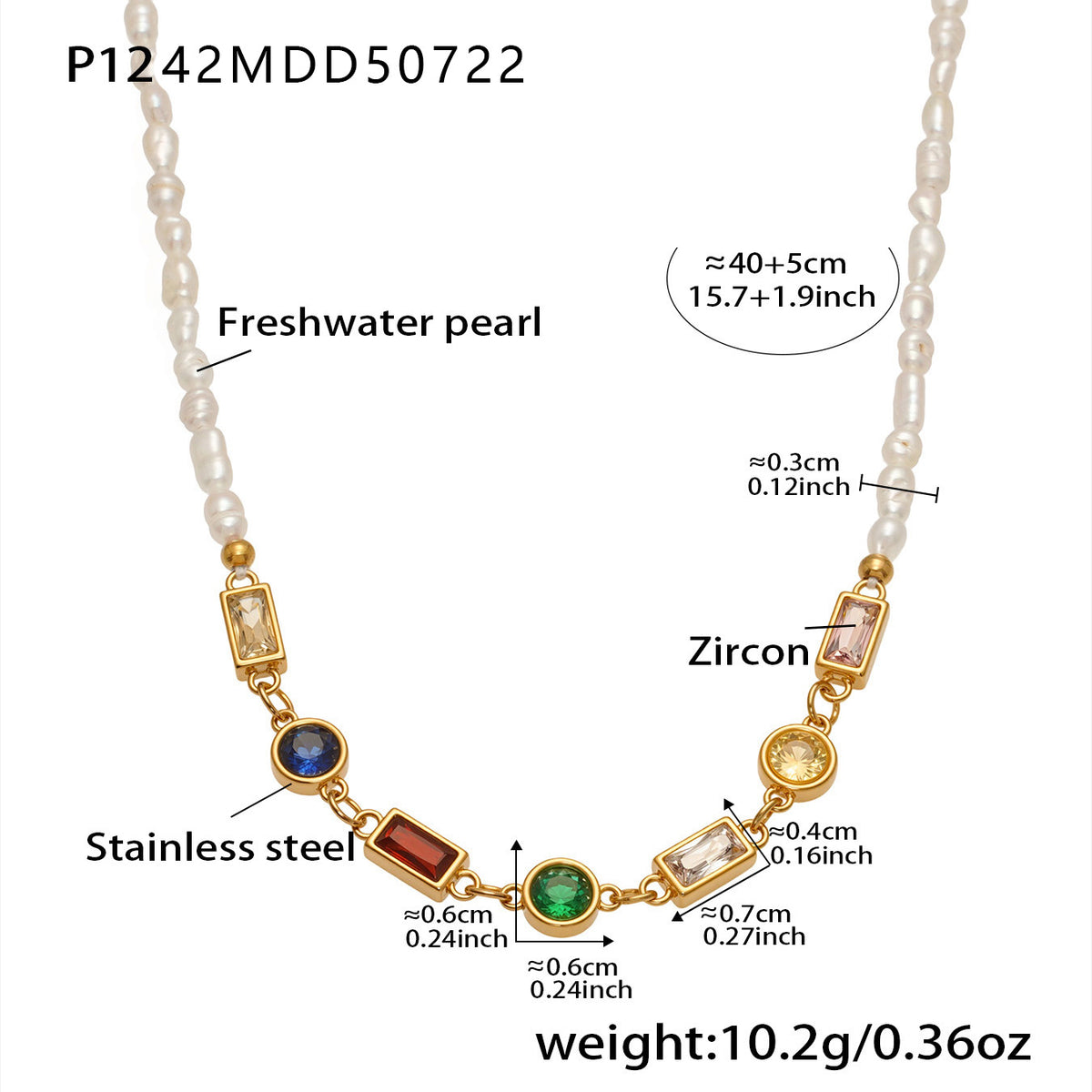 Freshwater Pearl & Mixed Charm Necklaces