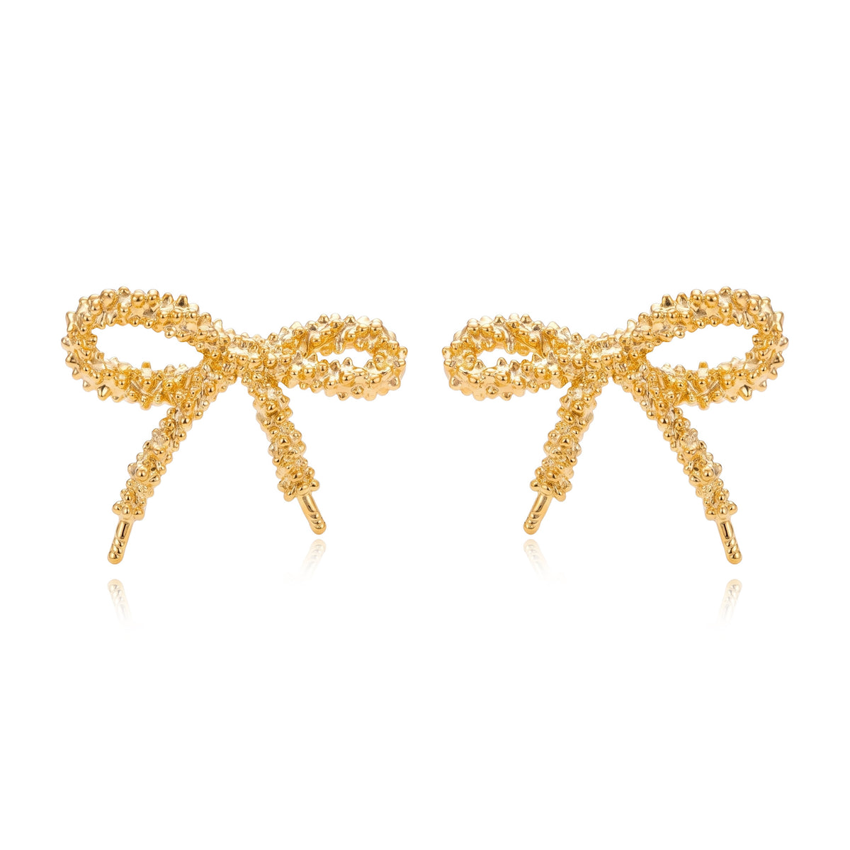 Camille Vintage-Inspired Bow Stud Earrings