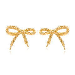 Camille Vintage-Inspired Bow Stud Earrings