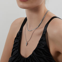 Nicolette Heart Layered Necklace