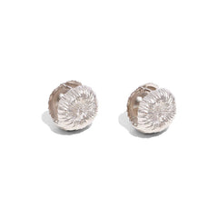 Nicolette Brushed Starburst Stud Earrings
