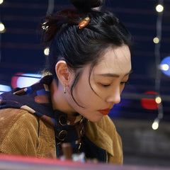 Nadine Modern Hoop Earrings No. 065659