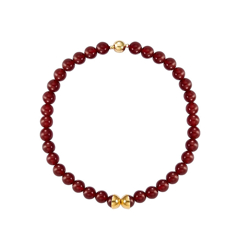 Marielle Red Agate Necklace