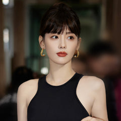 Nadine Matte Stud Earrings