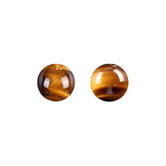Daphne Vintage-Inspired Tiger-Eye Stud Earrings