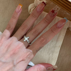 Nadine Cross Adjustable Ring