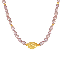 Freshwater Pearl Bead Choker Necklace