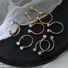 Freshwater Pearl Adjustable Open Ring