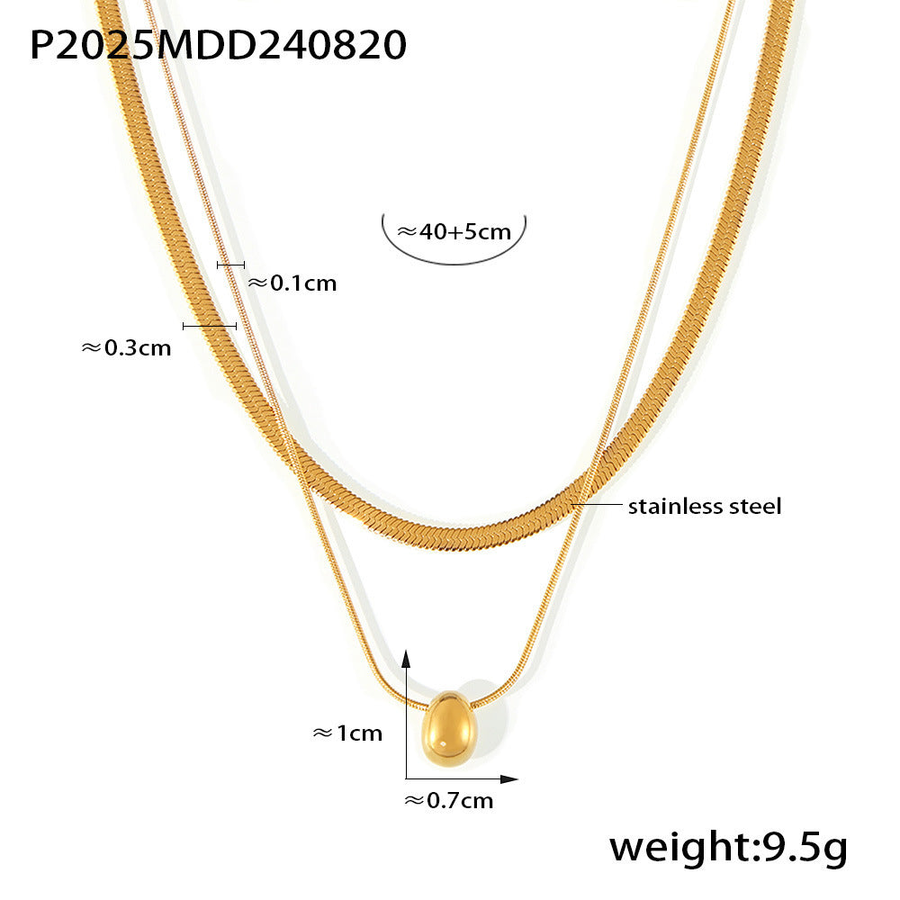 MAMA Heart Pendant or Layered Necklace