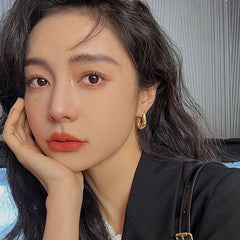 Nicolette Vintage-Inspired Snake Stud Earrings