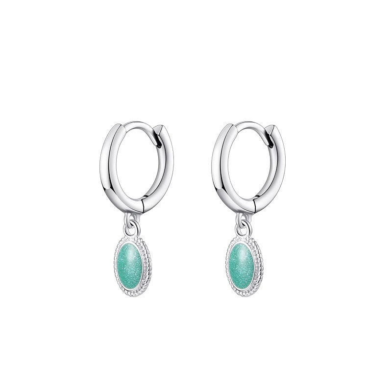 Camille Enamel Teardrop Stud Earrings No. 207931