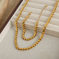 Polished Link Necklace or Bracelet Collection