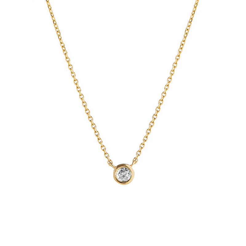 Marielle Minimalist Pavé Choker Necklace