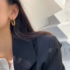 Marielle Vintage-Inspired Twisted Stud Earrings
