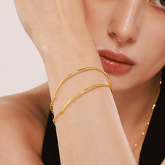 Gold-Tone Fine Wire Bracelet