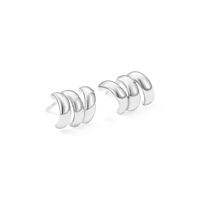 Daphne Modern Stud Earrings No. 092987