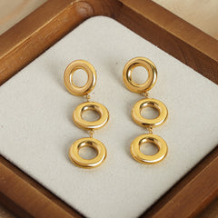 Open Circle Necklace Bracelet or Earrings
