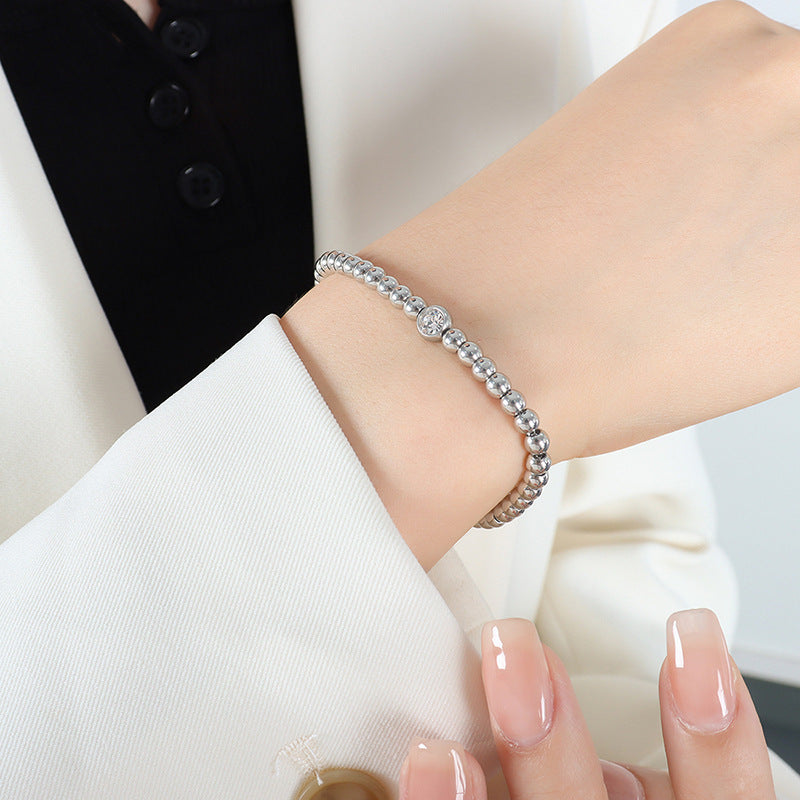 Polished Bead Necklace or Bracelet