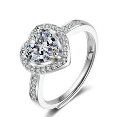 Lumière Charm Ring on a clean background