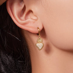 Cubic Zirconia Heart Jewelry