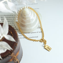 Freshwater Pearl Mixed-Chain Bracelet