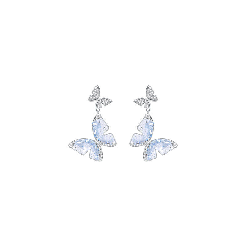 Nicolette Butterfly Drop Earrings