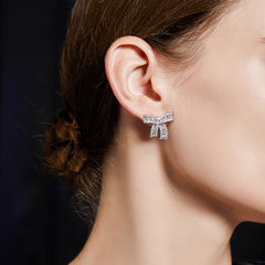 Daphne Bow Stud Earrings