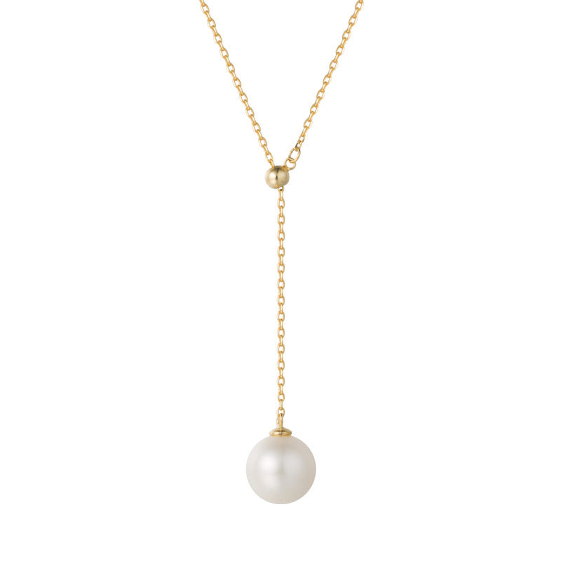 Nicolette Vintage-Inspired Pearl Pendant Necklace