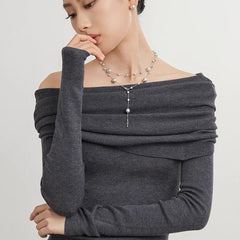 Camille Vintage-Inspired Pearl Stardust Layered Necklace