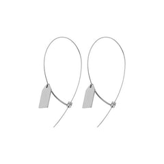 Nicolette Modern Stud Earrings
