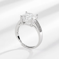 Lumière Charm Ring on a clean background