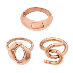 Sculptural Geometric Ring