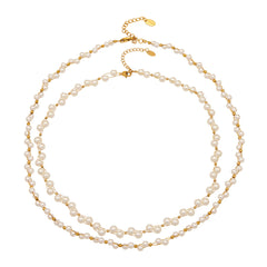 Pearl-Look Beaded Necklace