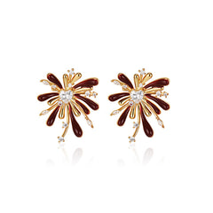 Nicolette Starburst Stud Earrings