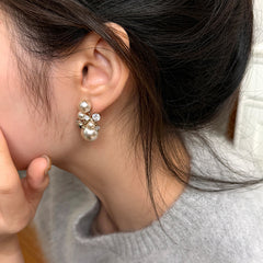 Camille Pearl Stud Earrings