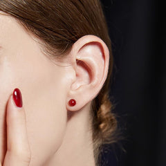 Marielle Dainty Agate Stud Earrings