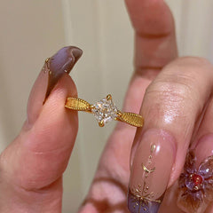 Nadine Modern Adjustable Ring