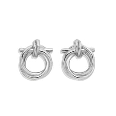 Nadine Knot Stud Earrings