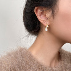 Nicolette Teardrop Stud Earrings