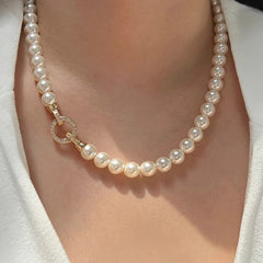 Nicolette Pearl Choker Necklace No. 080635