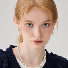 Nadine Vintage-Inspired Pearl Drop Earrings No. 997819