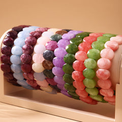 Natural Stone Stretch Bracelet
