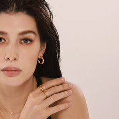Rose Relief Open Ring