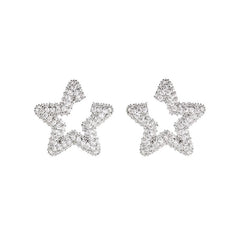 Daphne Pavé Stud Earrings